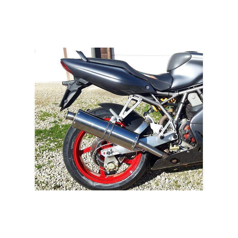 Exhaust for Ducati Supersport Ovale Titanium
