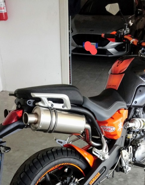 サイレンサー Yamaha MT-03 2006/13 GPRサイレンサーイタリアによる