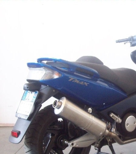 Parafango Laterale Sinistro Per Yamaha Tmax 500 2008-2011 - Ricambio Aftermarket In Nero Lucido - Foto 2