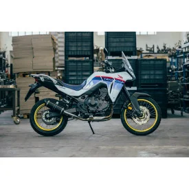 Doublefire Titanium Black Roadsitalia Honda Transalp 750 2023-
