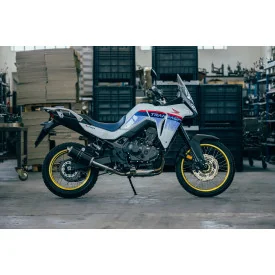 Power Titanium Black Roadsitalia Honda Transalp 750 2023-