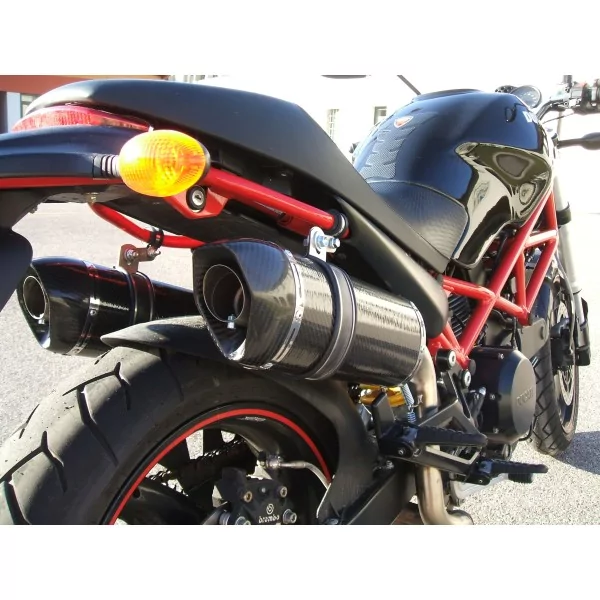 Doublefire Carbon Haut Roadsitalia Ducati Monster 600 620 695 750 800 900 1000