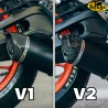 Doublefire Titanium Black Roadsitalia Yamaha R7