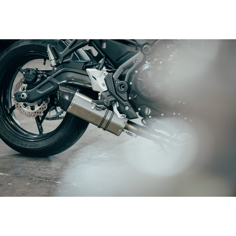 GuyAna Auspuff Für Kawasaki Versys 650, Z650, Ninja 650 - Edelstahl Schalldämpfer