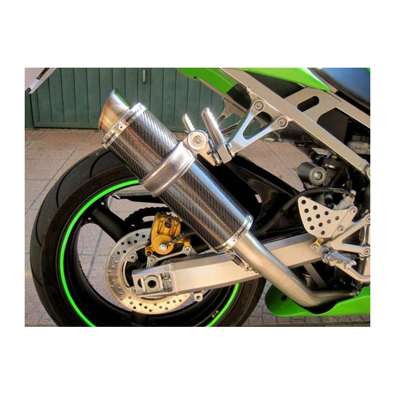 Exhaust for Kawasaki Zx 6r 636 2003 2004 Thunder Carbon