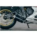 Short Titanium Black Roadsitalia Yamaha R7