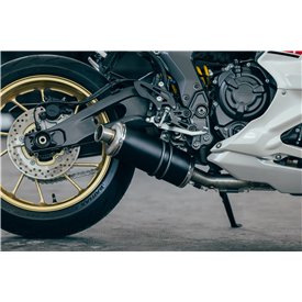 Short Titanium Black Roadsitalia Yamaha R7