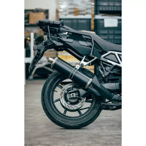 Ovale Titanium Black Roadsitalia Suzuki V-Strom 800