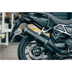 Doublefire Titanium Black Roadsitalia Suzuki V-Storm 800