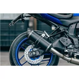 Doublefire Titanium Black Roadsitalia Yamaha MT-07 2025-