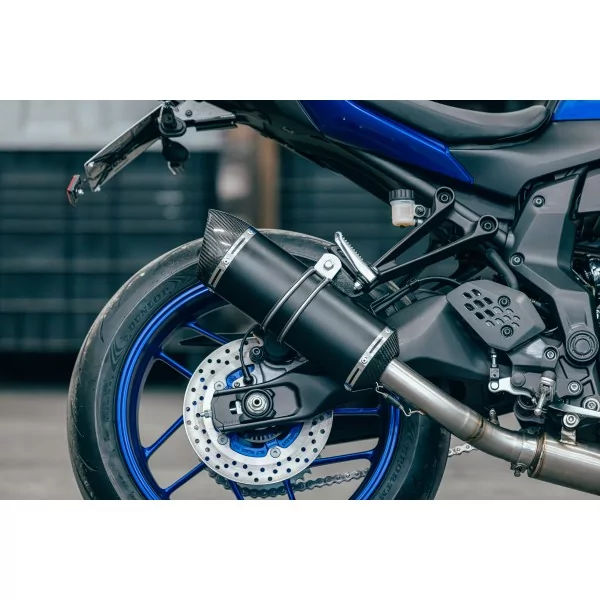 Doublefire Titanium Black Roadsitalia Yamaha MT-07 2025-