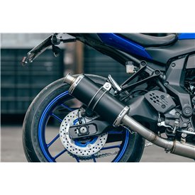 Short Titanium Black Roadsitalia Yamaha MT-07 2025-