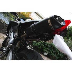Doublefire Titanium Black Roadsitalia Aprilia Dorsoduro 750