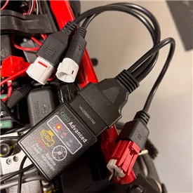 Motorcycle OBD2 Diagnostic Kit Bluetooth ELM327 V1.5 + 3-in-1 Cable (Yamaha 3Pin/4Pin + Euro5+ 6Pin)