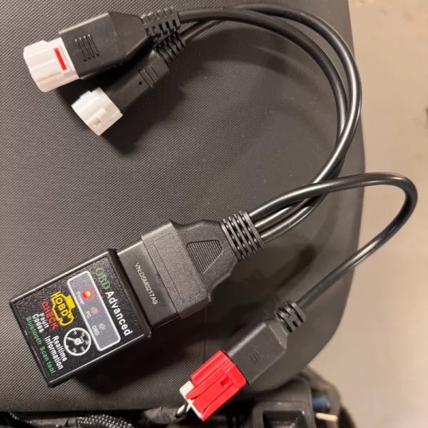 Motorrad OBD2 Diagnosekit + 3-in-1 Kabel (3Pin/4Pin + Euro5+ 6Pin)
