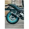 Short Titanium Black Roadsitalia Yamaha MT-03 2016-