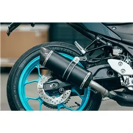 Doublefire Titanium Black Roadsitalia Yamaha MT-03 2016-