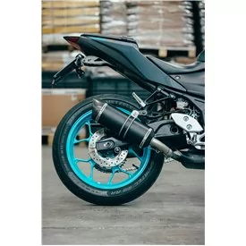 Doublefire Titanium Black Roadsitalia Yamaha MT-03 2016-