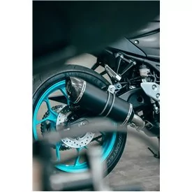 Doublefire Titanium Black Roadsitalia Yamaha MT-03 2016-