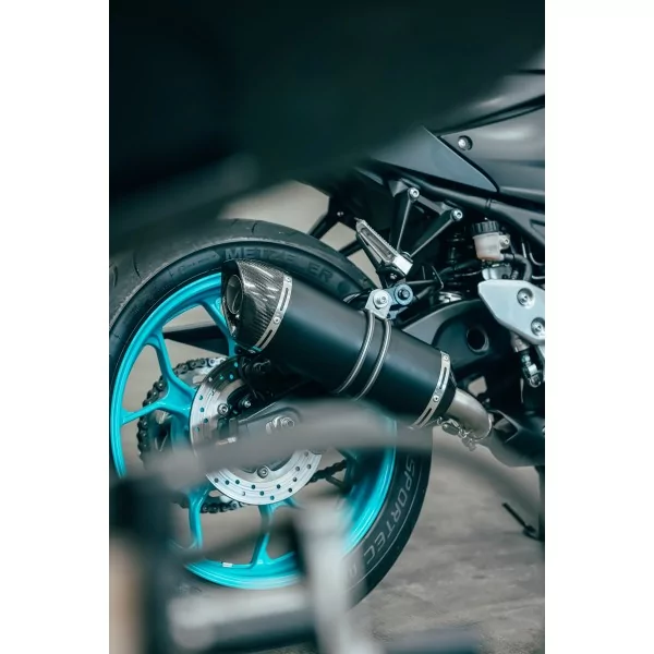 Doublefire Titanium Black Roadsitalia Yamaha MT-03 2016-