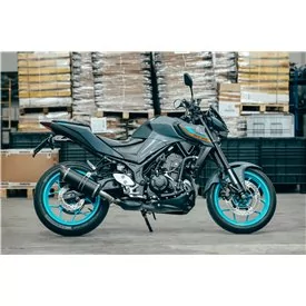 Doublefire Titanium Black Roadsitalia Yamaha MT-03 2016-