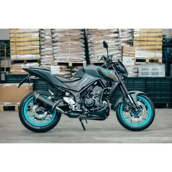 Doublefire Titanium Black Roadsitalia Yamaha MT-03 2016-