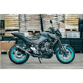 Short Titanium Black Roadsitalia Yamaha MT-03 2016-