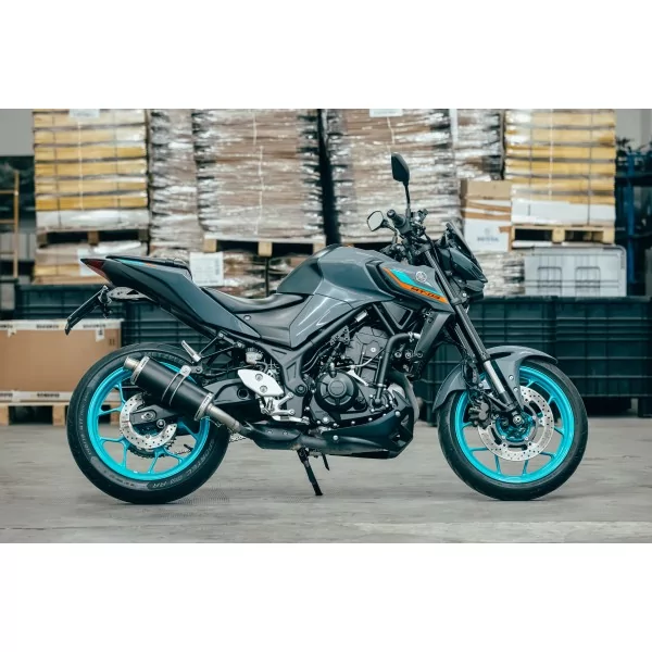 Short Titanium Black Roadsitalia Yamaha MT-03 2016-