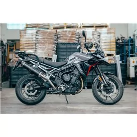 Special Titanium Black Roadsitalia Triumph Tiger 900 GT Pro 2024-