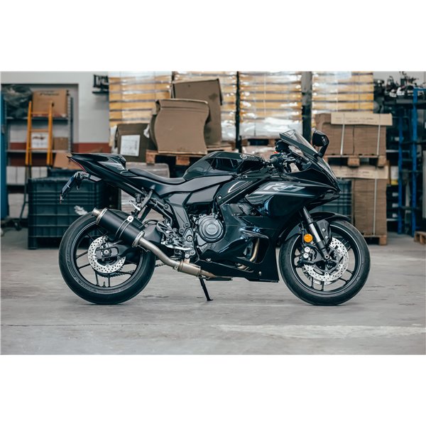 Short Titanium Black Roadsitalia Yamaha R7 2026-