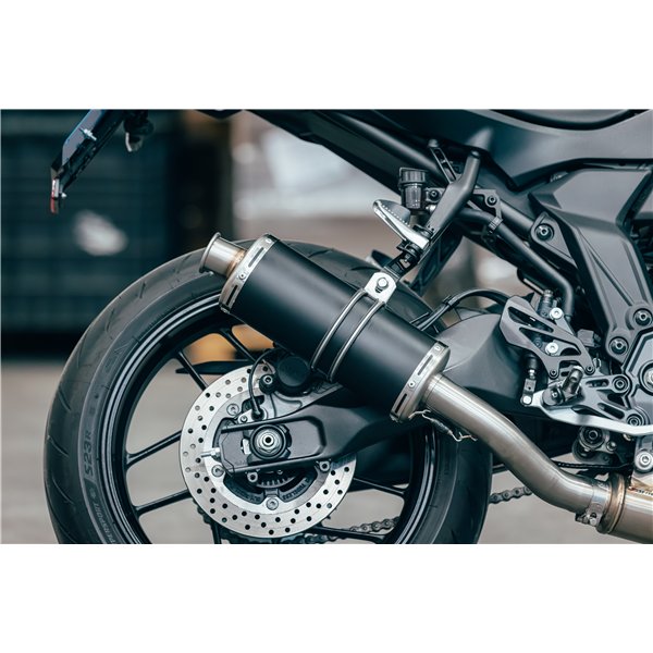 Short Titanium Black Roadsitalia Yamaha R7 2026-