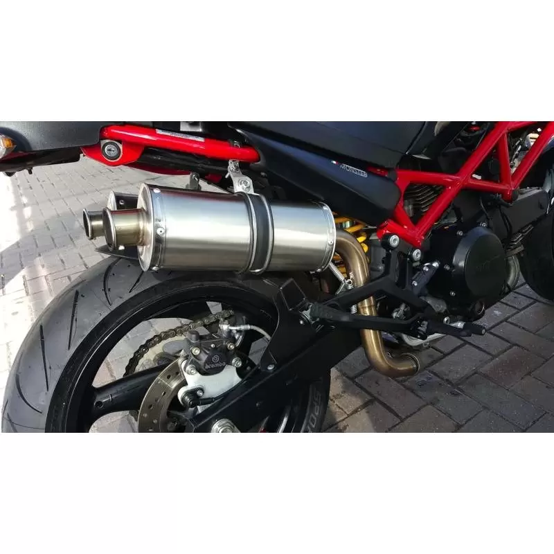 Short Titanium Alto Roadsitalia Ducati Monster 600 620 695 750 800 900 1000