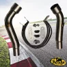 Doublefire Titanium Black Roadsitalia Triumph Street Triple 675 2007-2012