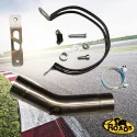 Doublefire Titanium Black Roadsitalia Triumph Street Triple 675 2013-2016