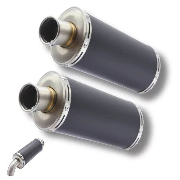 Ovale Titanium Black Roadsitalia Yamaha BT 1100 Bulldog