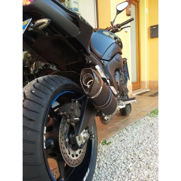 Doublefire Titanium Black Roadsitalia Yamaha Fazer 8