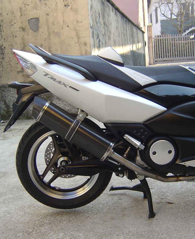 Exhaust for Yamaha T-Max 500 2001-2007 Special Carbon