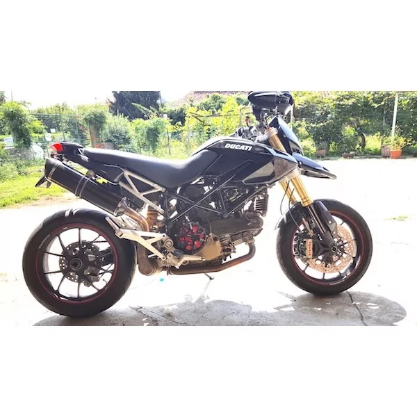 Doublefire Titanium Black Roadsitalia Ducati Hypermotard 1100
