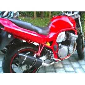 Pot D'échappement Pour Suzuki Bandit 600 (1995-2005) - Acier Inoxydable, Diamètre 51mm - Améliore Performance Et Son