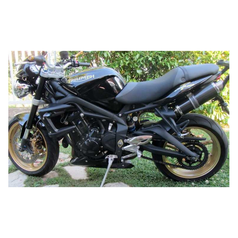 Exhaust for Triumph Street Triple 675 2007 2012 Thunder Carbon