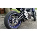 Doublefire Titanium Black Roadsitalia Yamaha Tracer 700 2016-2020