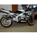 Short Carbon Roadsitalia Kawasaki Zx-6r 600 1998-2002