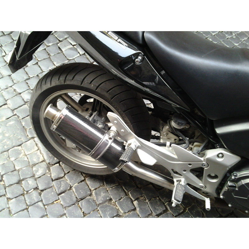 Scarico Omologato per Honda CBF 600 Short Carbon