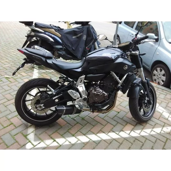 Projsix Titanium Black Roadsitalia Yamaha MT-07 2017-2020