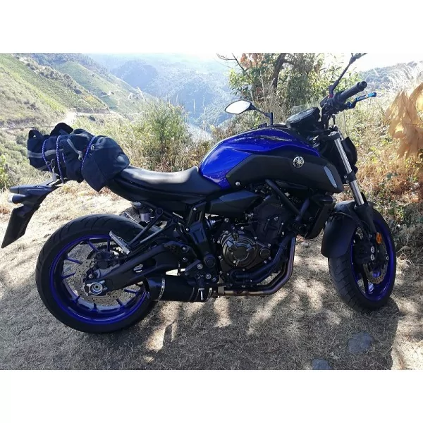 Doublefire Titanium Black Roadsitalia Yamaha Tracer 700 2016-2020