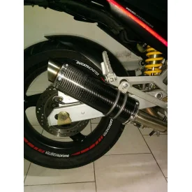 Thunder Carbon Basse Roadsitalia Ducati Monster 600 620 695 750 800 900 1000 S4