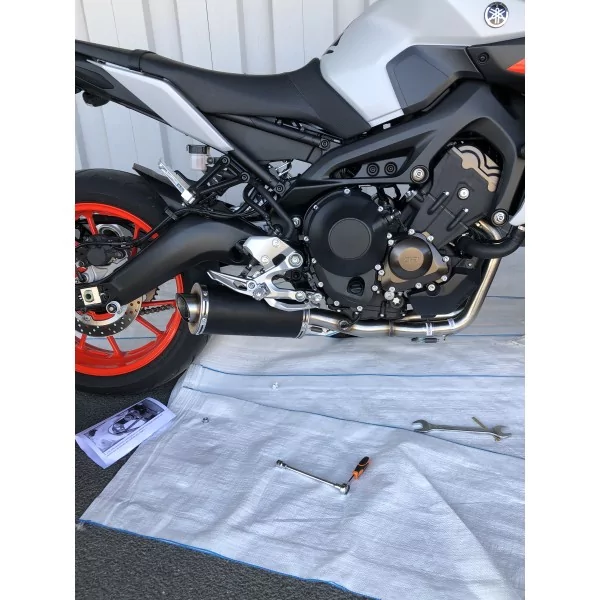 Power Titanium Black Roadsitalia Yamaha MT-09 2017-2020