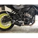 Projsix Titanium Black Roadsitalia Yamaha MT-07 2017-2020