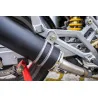 Thunder Titanium Black Basso Roadsitalia Ducati Monster 600 620 695 750 800 900 1000 S4