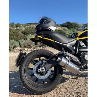 Short Titanium Roadsitalia Ducati Scrambler 800 2017-2019